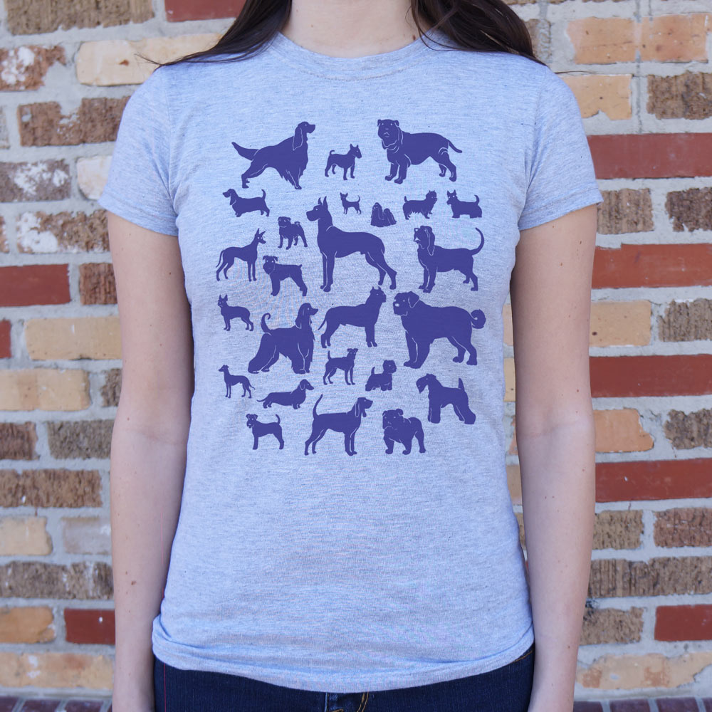 Dog Chart Breed Silhouettes