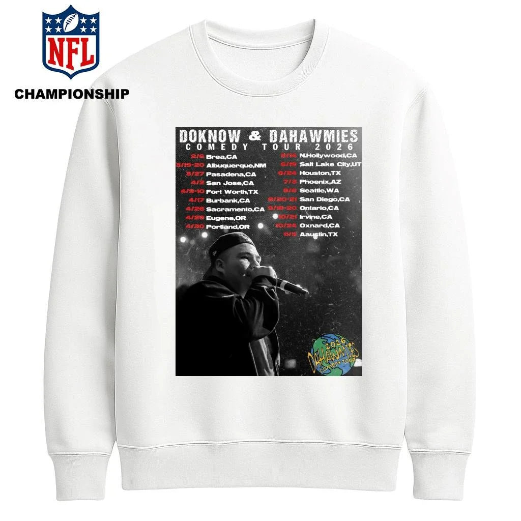 DOKNOW &amp; DA HAWMIES 2026 COMEDY TOUR 2026 POSTER Shirt