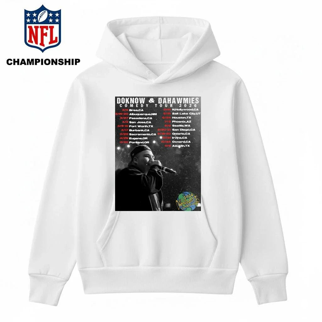 DOKNOW &amp; DA HAWMIES 2026 COMEDY TOUR 2026 POSTER Shirt