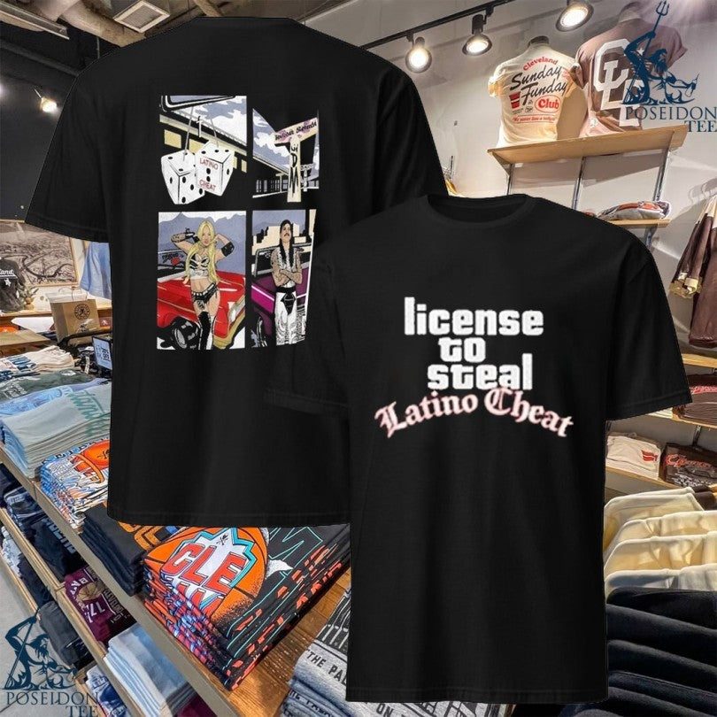 Dominik Mysterio And Liv Morgan License To Steal T-shirt