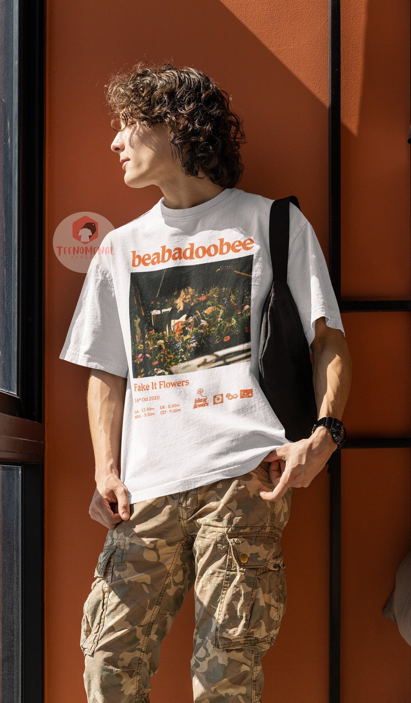 Beabadoobee Fake Flowers Album Tee Indie Music Artist Merch Fans (2)