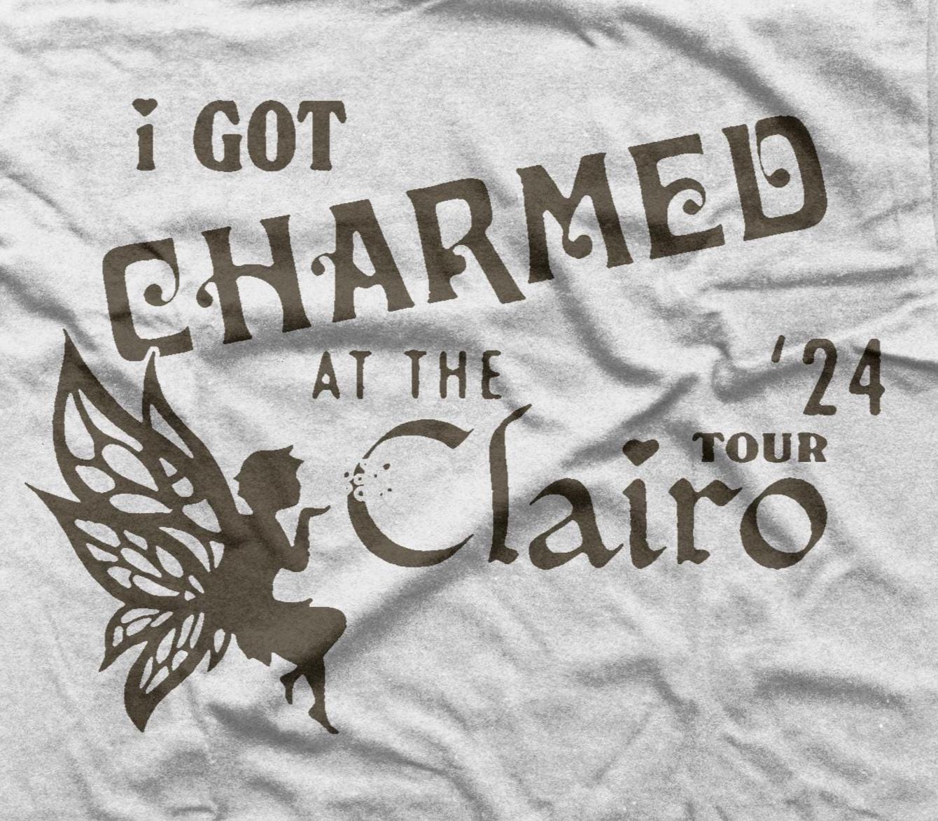 Clairo 24 Tour Got Charmed Unisex T-shirt, Sweatshirt, Hoodie (2)