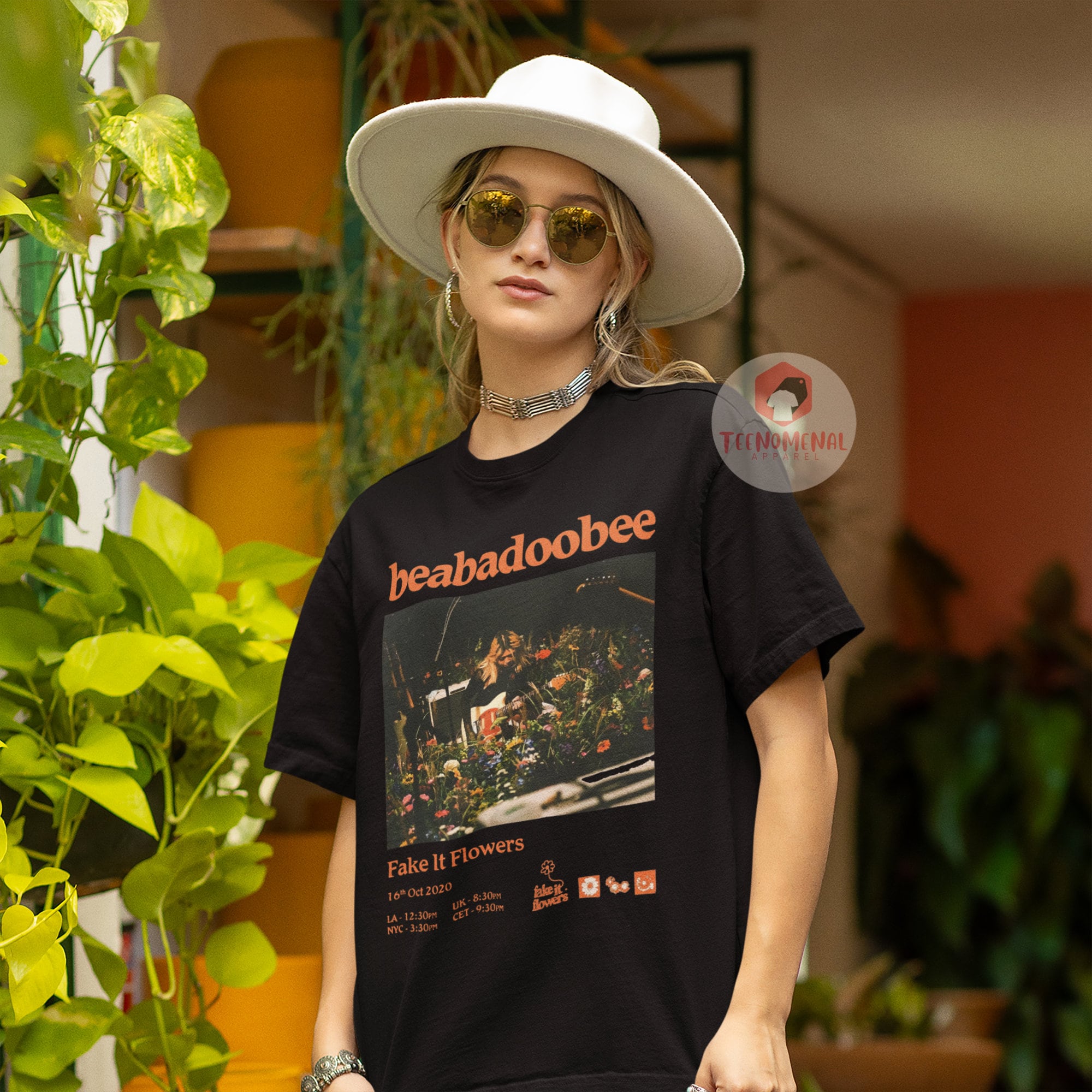Beabadoobee Fake Flowers Album Tee Indie Music Artist Merch Fans (3)
