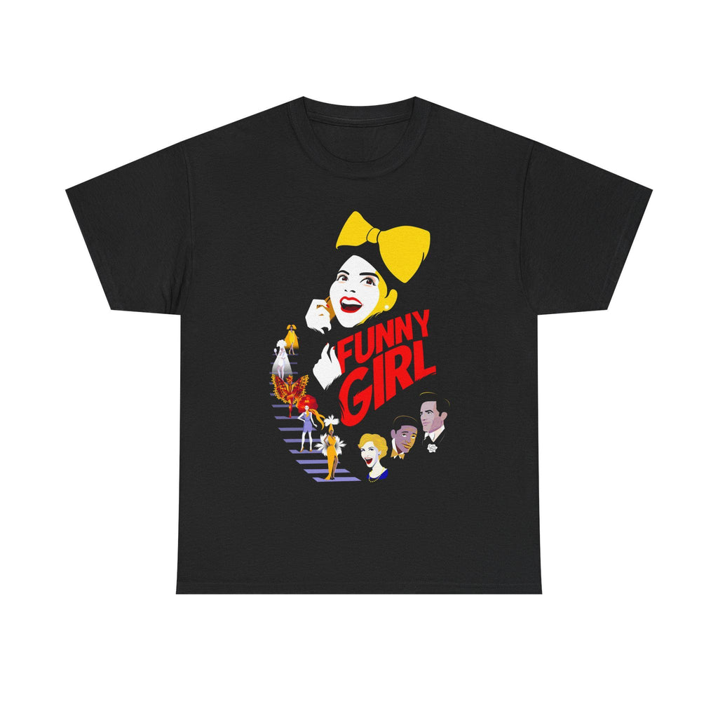 Girl Broadway Musical Logo Black Blue Tee Size 5xl Unisex T-shirt, Sweatshirt, Hoodie (1)