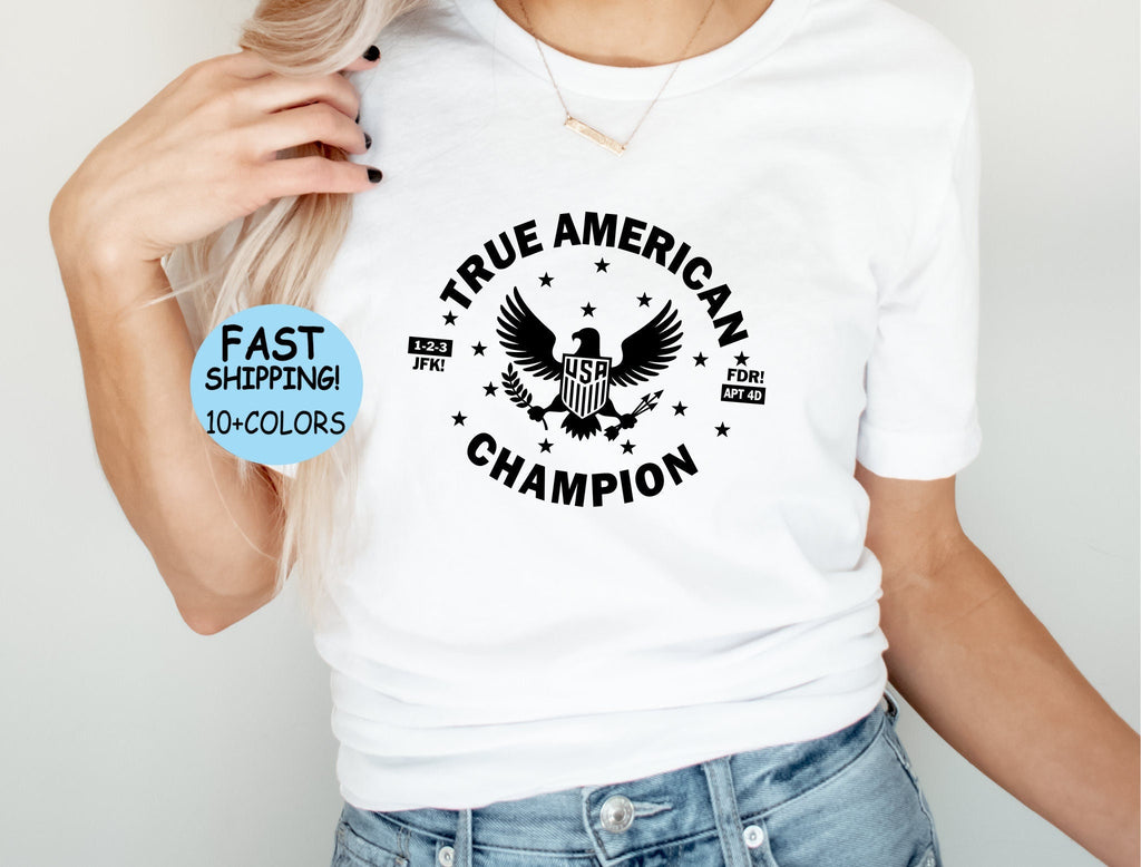 True American Champion Patriotic Usa Eagle Tee Unisex T-shirt, Sweatshirt, Hoodie (1)