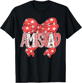 Love Amistad Preppy Bow Teacher Student Unisex T-shirt, Sweatshirt, Hoodie (1)