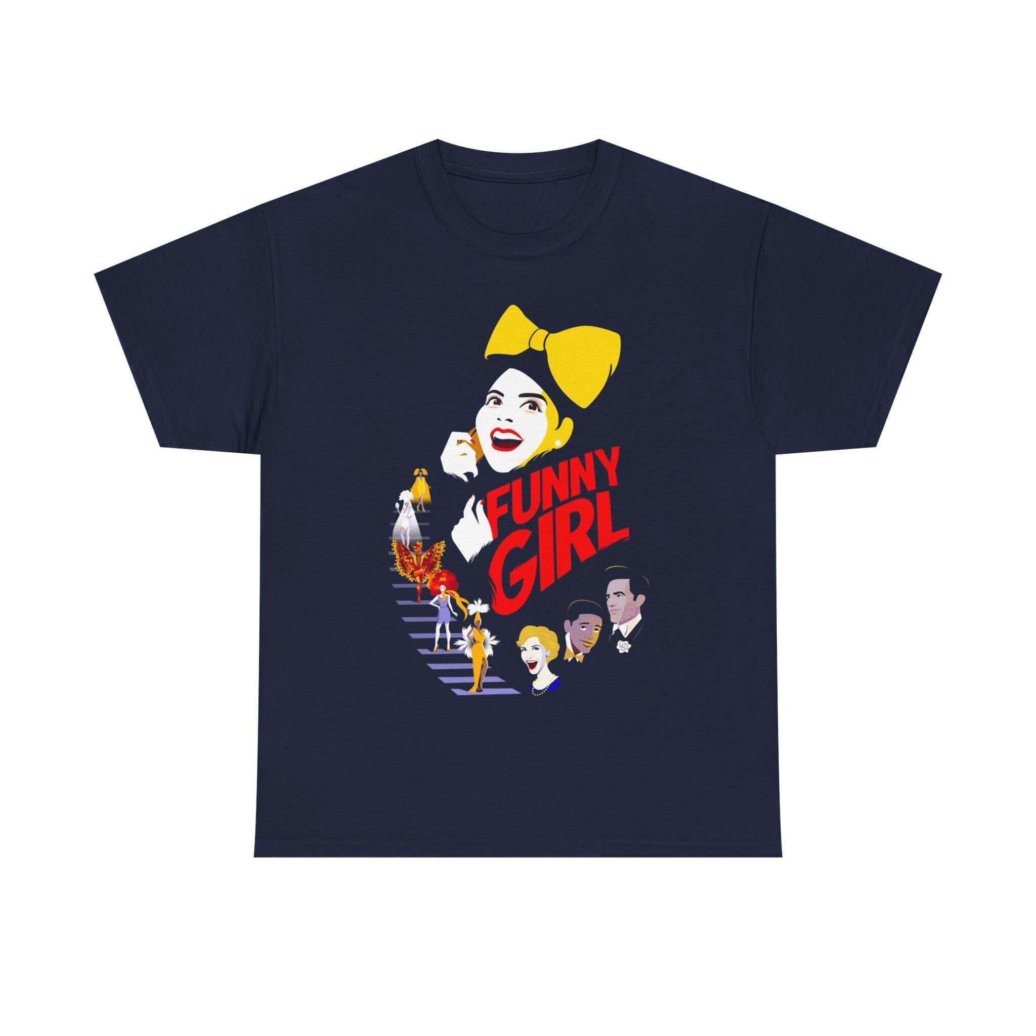 Girl Broadway Musical Logo Black Blue Tee Size 5xl Unisex T-shirt, Sweatshirt, Hoodie (2)