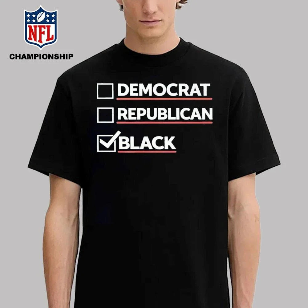 Dr Boyce Watkins Democrat Republican Black Shirt