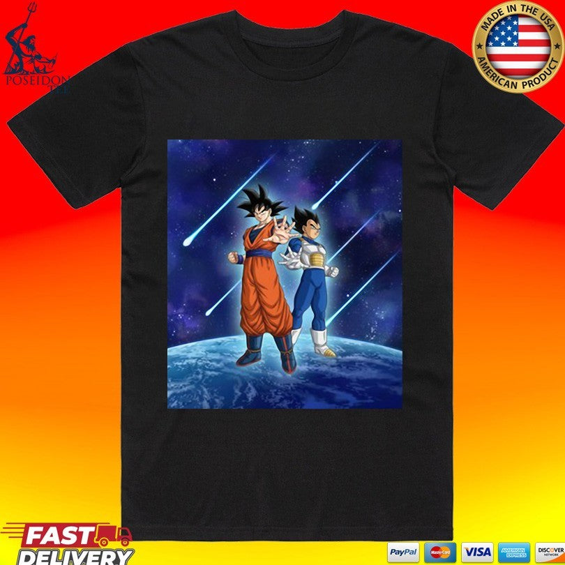 Dragon Ball Games Battle Hour 2026 Dokkan Battle Goku & Vegeta T-shirt