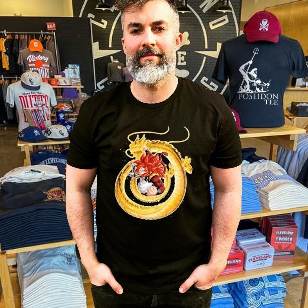 Dragon Ball Games Battle Hour 2026 Dokkan Battle Super Saiyan 4 Gogeta T-shirt