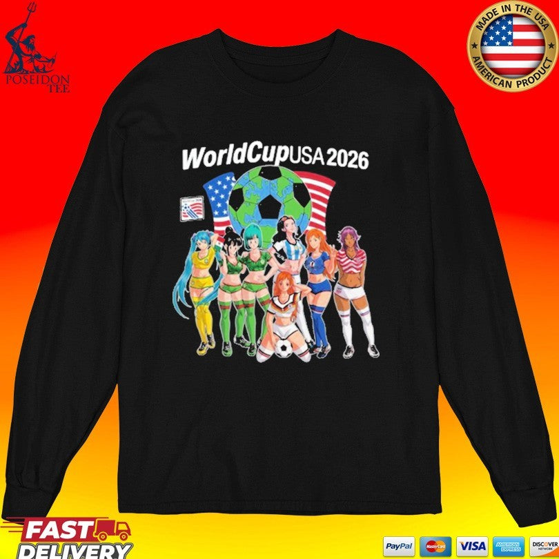 Dragon Ball X World Cup Usa 2026 T-shirt