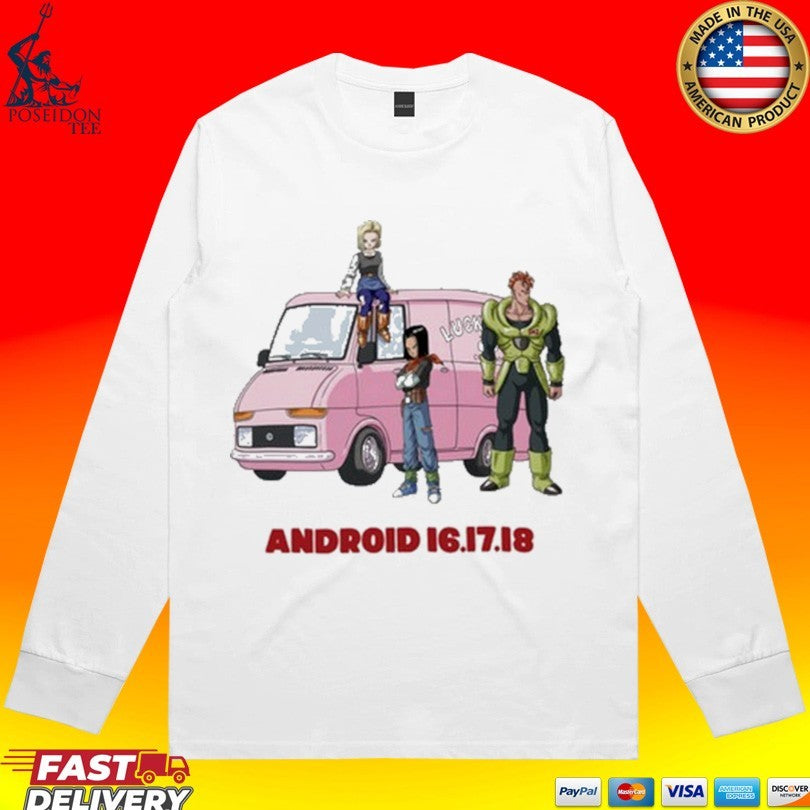 Dragon Ball Z Android 16.17.18 T-shirt