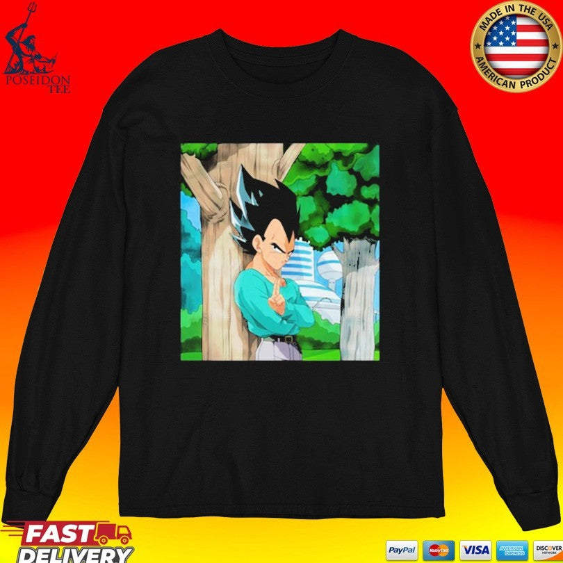 Dragon Ball Z Vegeta’s Farewell Sign T-shirt