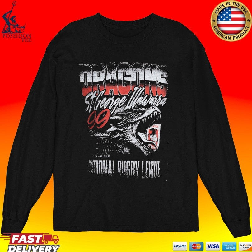 Dragons Adult Legacy Box Fit T-shirt