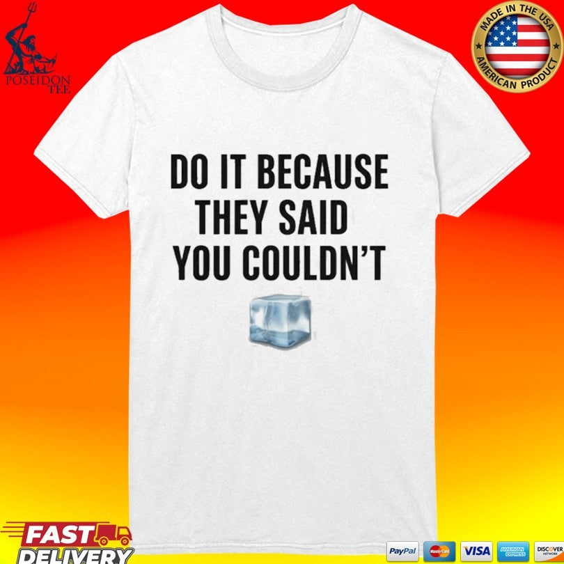 Drake Do It Because They Said You Couldn’t T-shirt