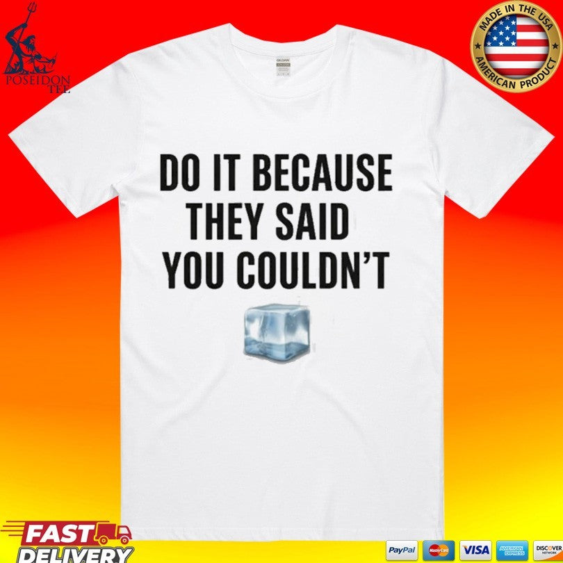 Drake Do It Because They Said You Couldn’t T-shirt