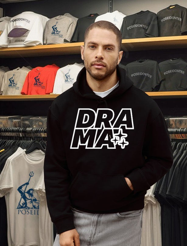 Drama Call Outline 3sta Stack T-shirt