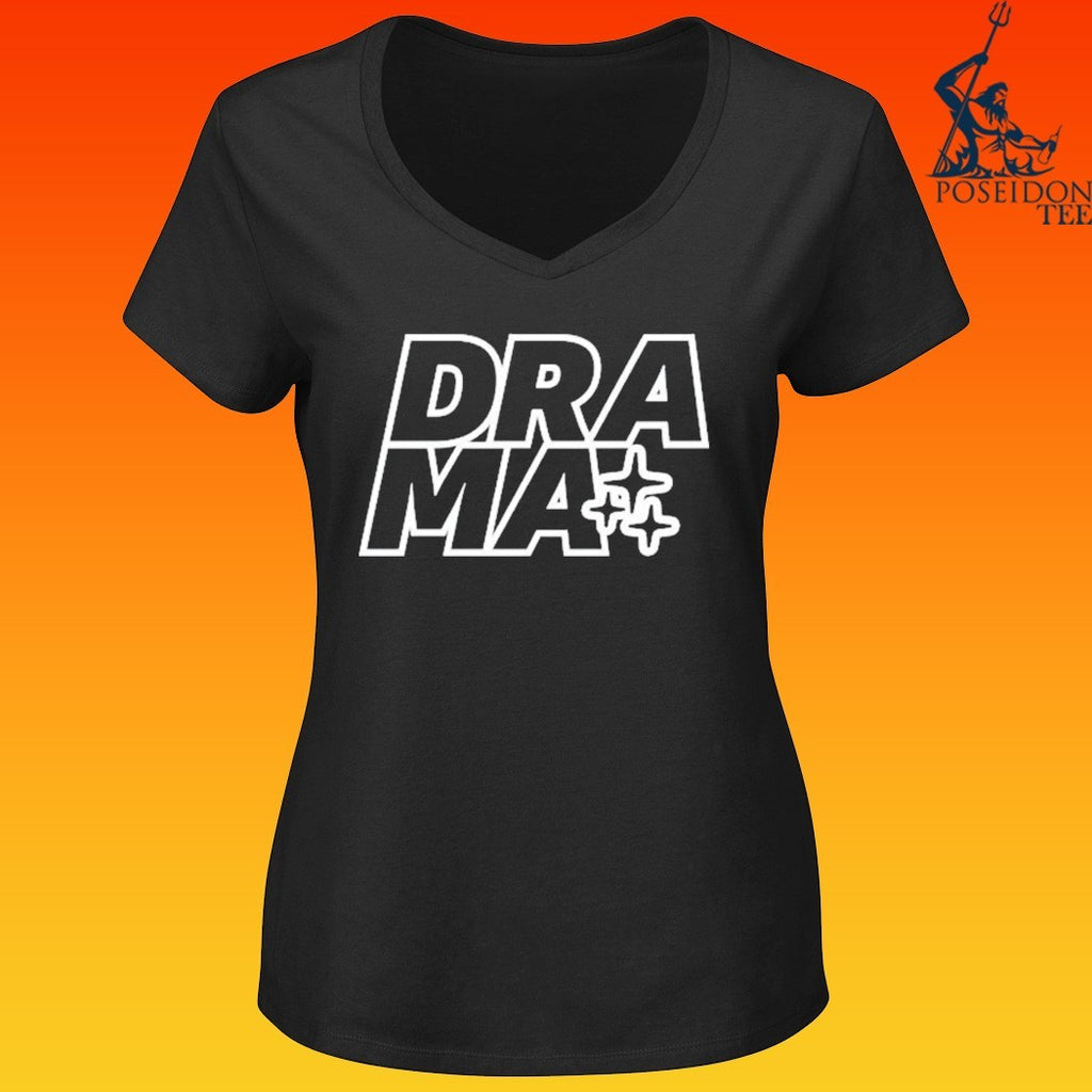 Drama Call Outline 3sta Stack T-shirt