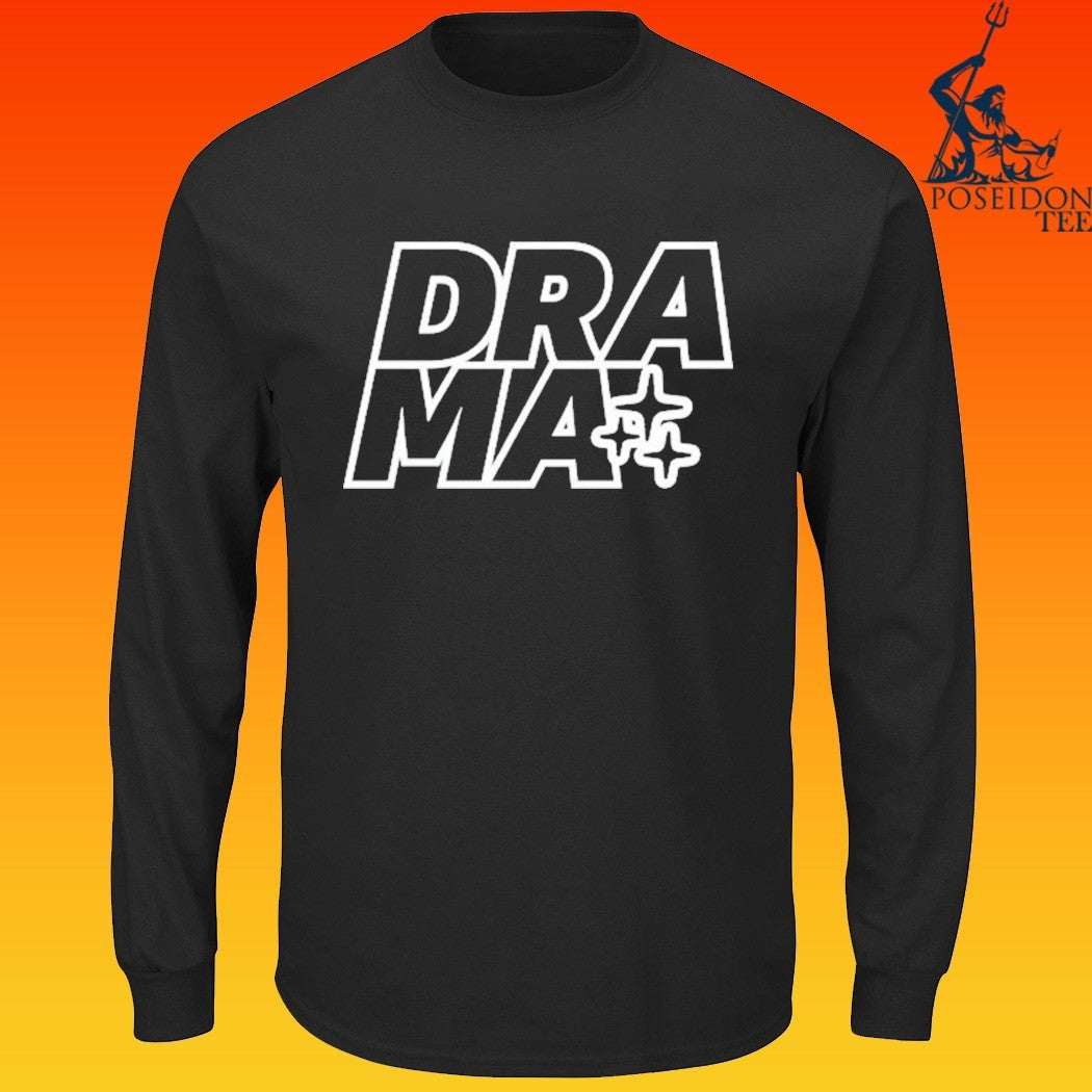 Drama Call Outline 3sta Stack T-shirt