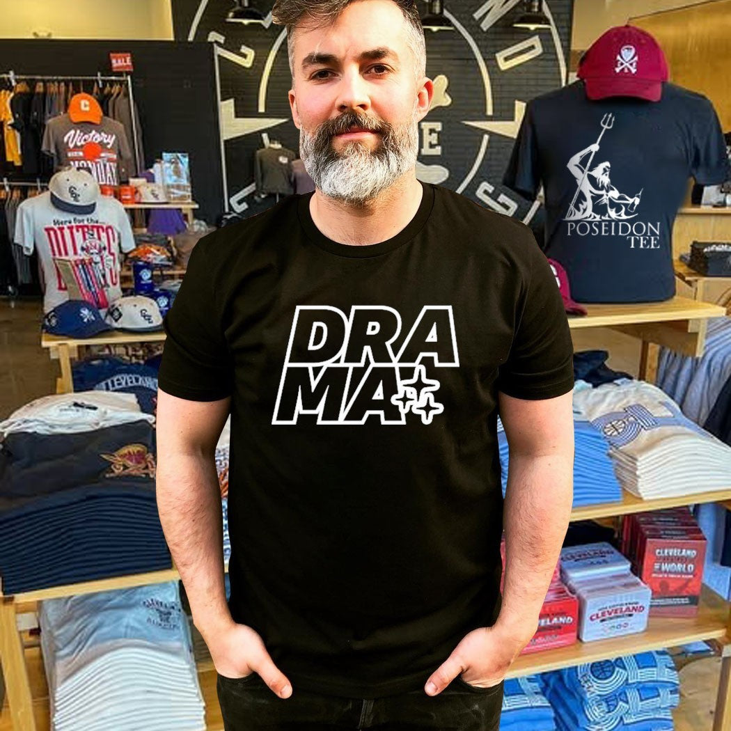 Drama Call Outline 3sta Stack T-shirt
