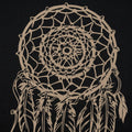 Dream Catcher with Woven Feathers Design