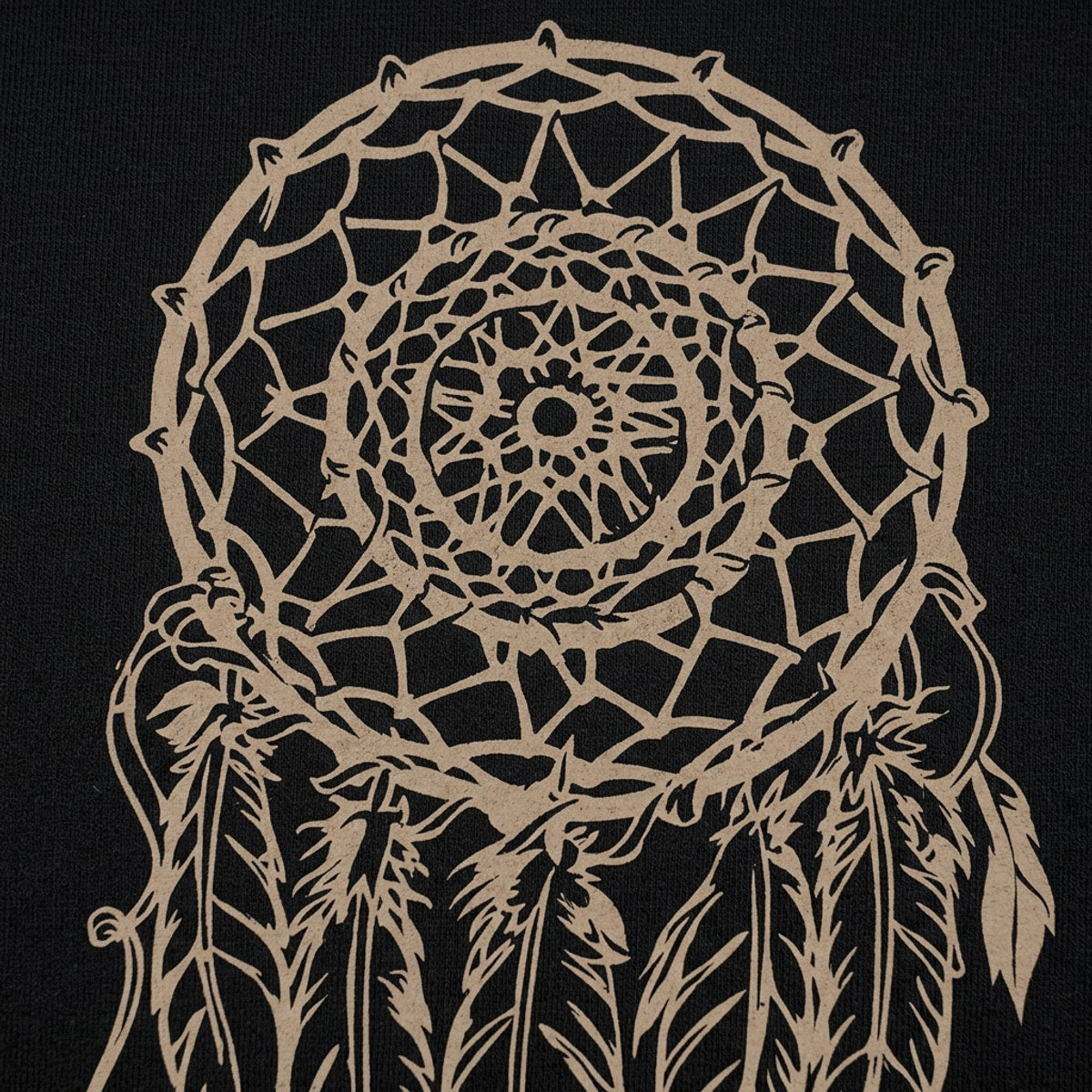 Dream Catcher with Woven Feathers Design