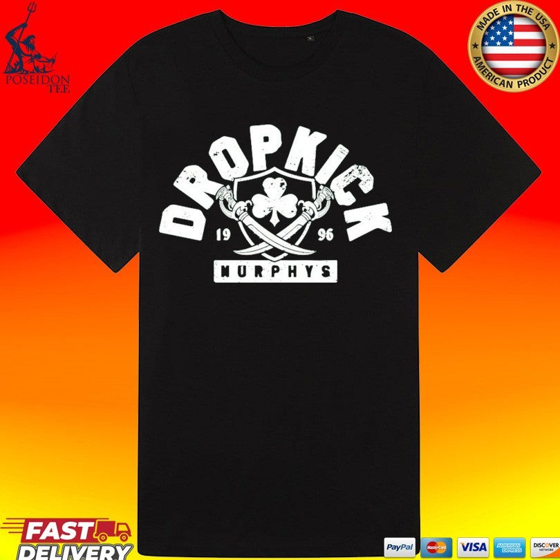 Dropkick Murphys Bruin Badge 1996 T-shirt