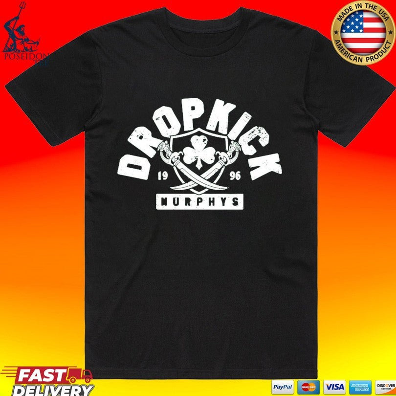 Dropkick Murphys Bruin Badge 1996 T-shirt