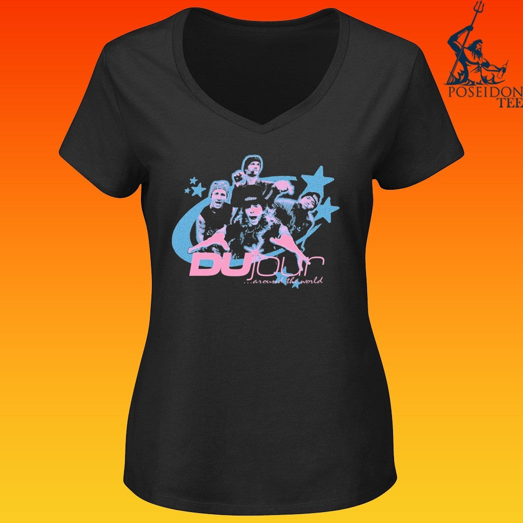 Dujour Boxy Around The World T-shirt