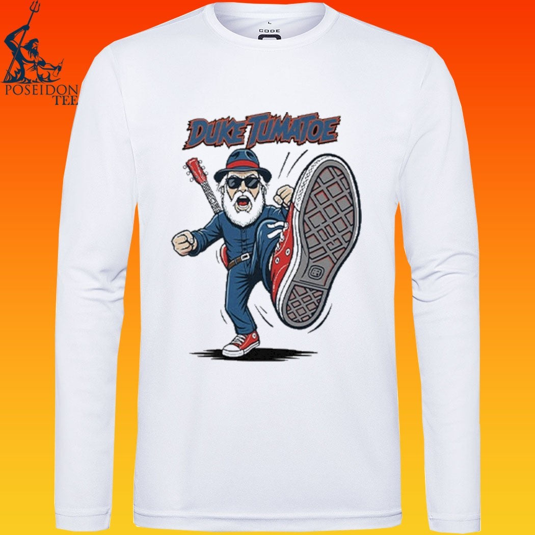 Duke Tumatoe Kicking Duke Kung Fu T-shirt