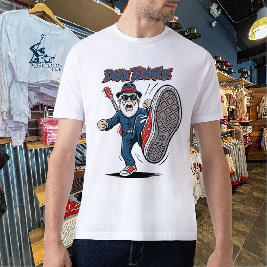 Duke Tumatoe Kicking Duke Kung Fu T-shirt