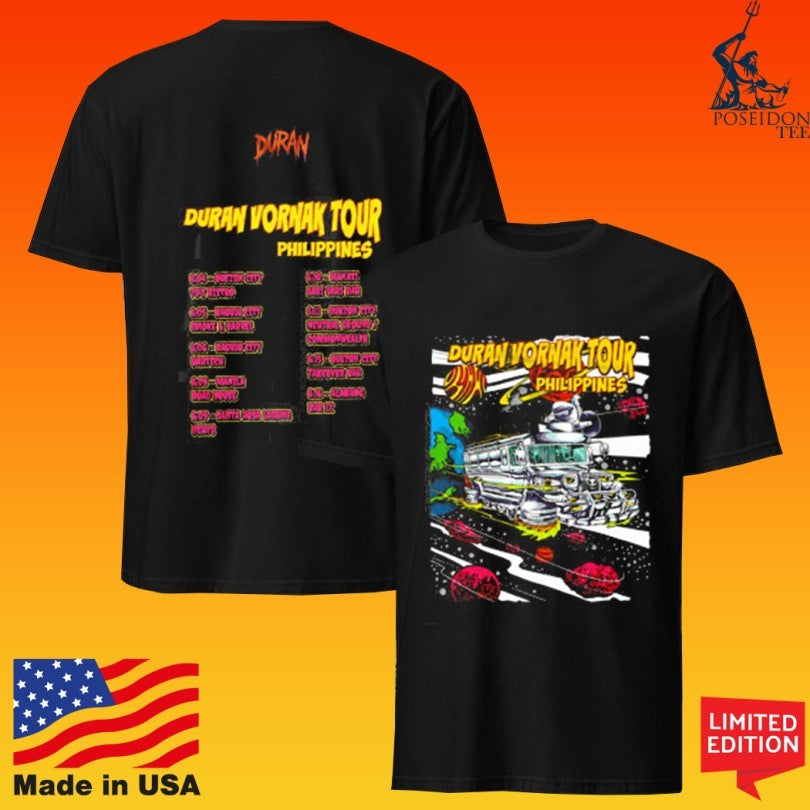 Duran Vornak Tour Philippines T-shirt