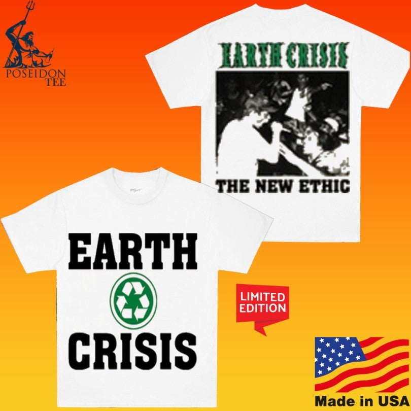 Earth Crisis The New Ethic Recycle Natural T-shirt