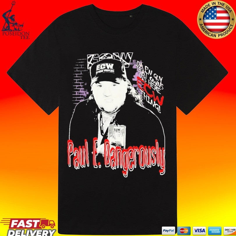 Ecw Paul Heyman Hardcore T-shirt