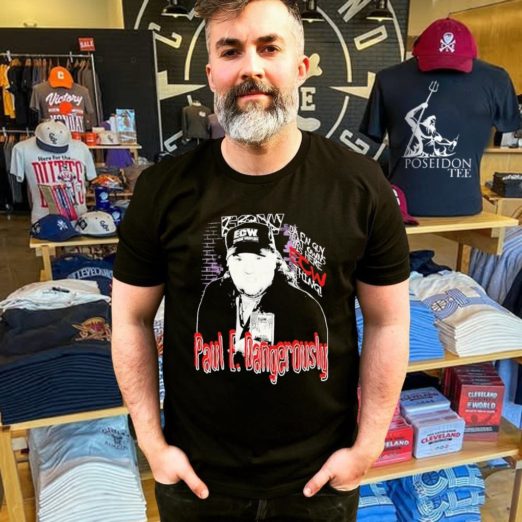 Ecw Paul Heyman Hardcore T-shirt