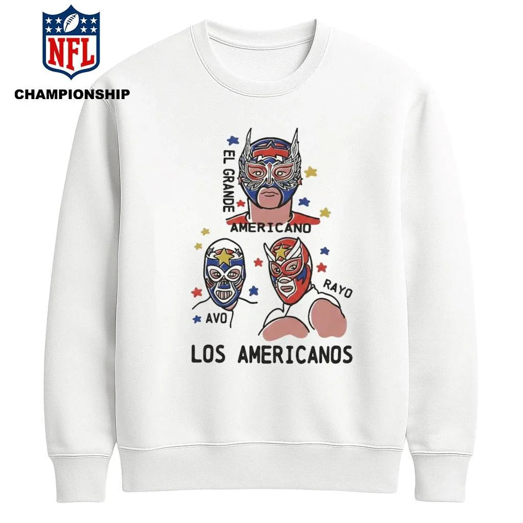 El Grande Americano Los Americanos Trio Shirt