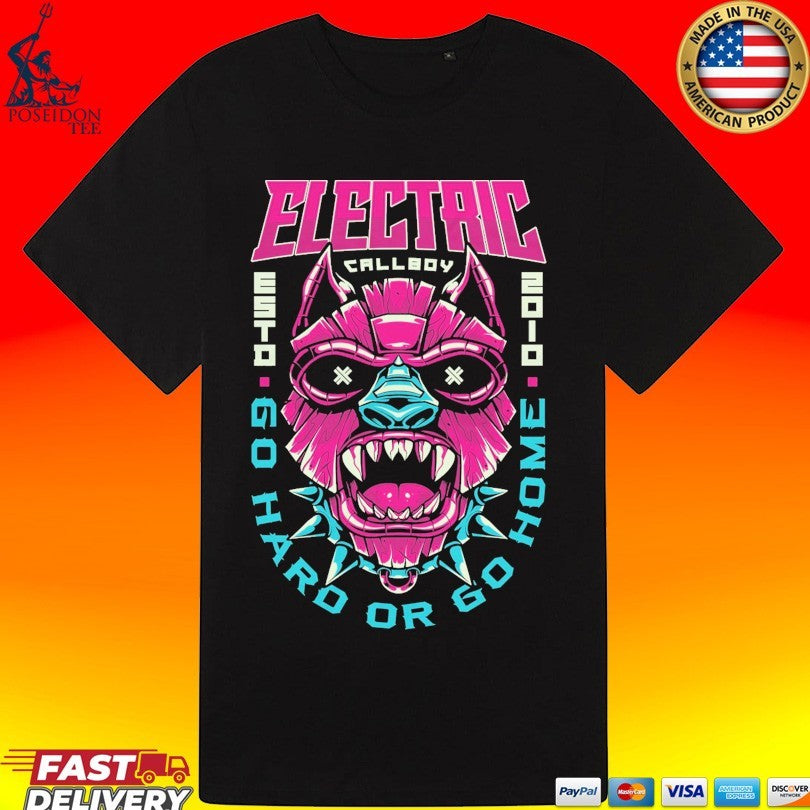 Electric Callboy Go Hard Or Go Home T-shirt