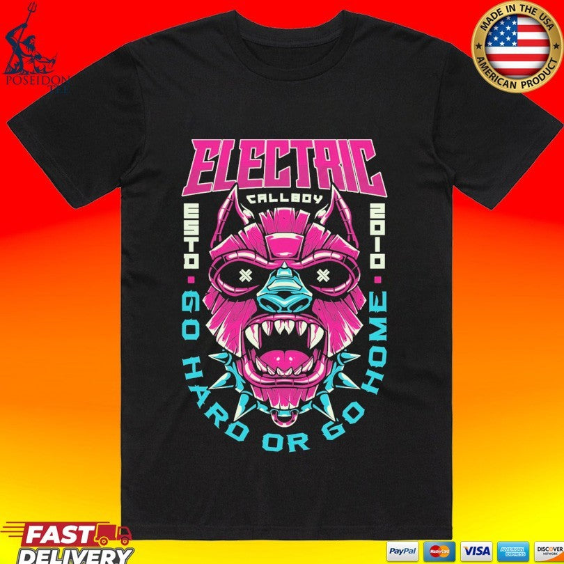 Electric Callboy Go Hard Or Go Home T-shirt