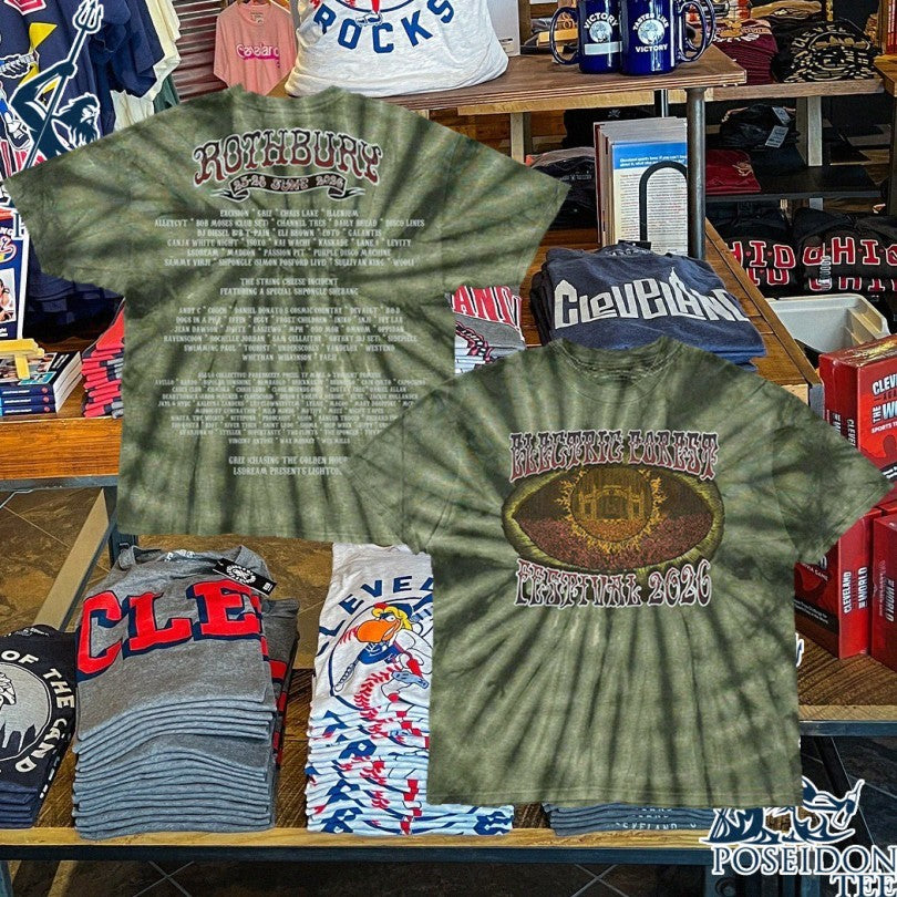 Electric Forest Vintage Observatory 2026 Lineup T-shirt