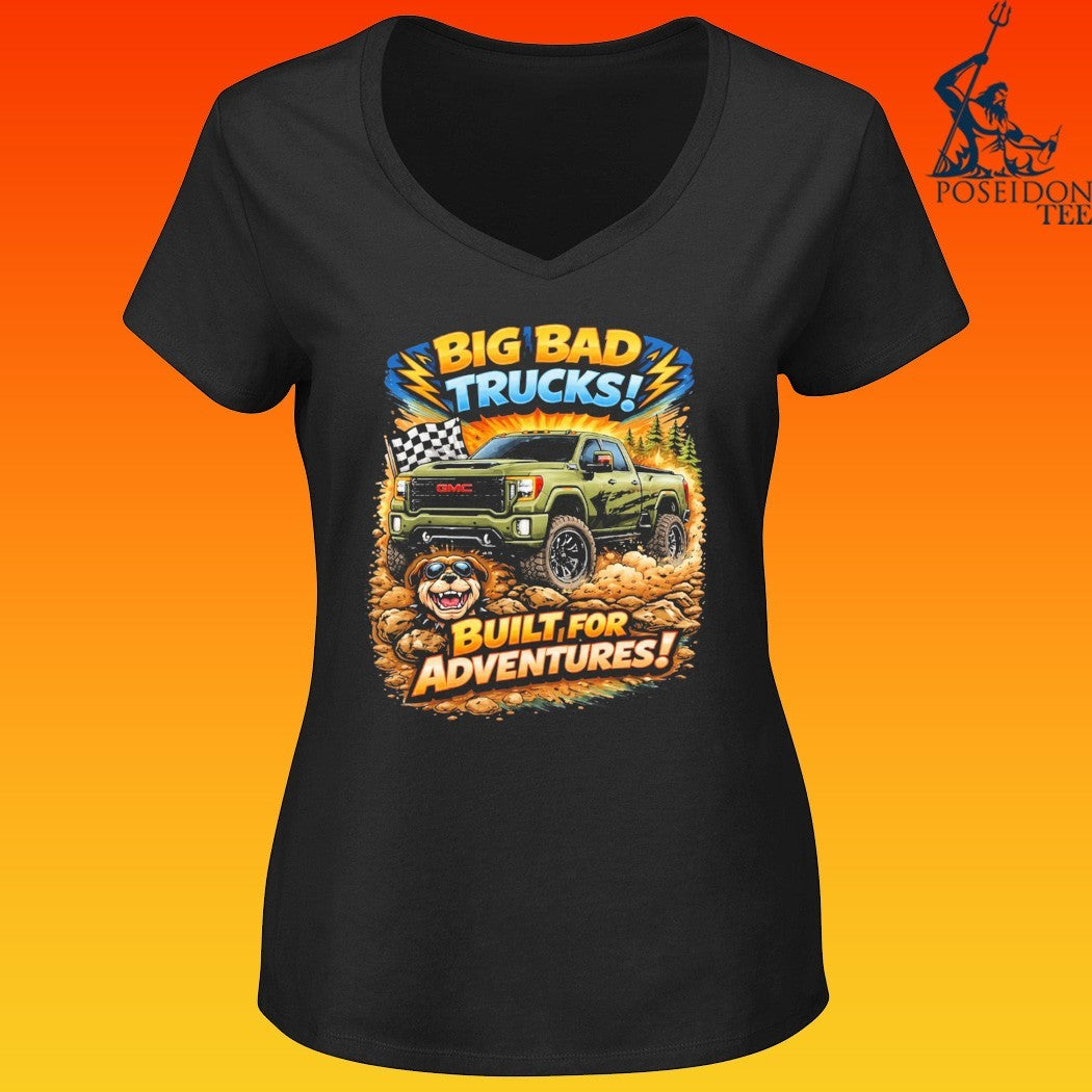 Enrforce Big Bad Trucks Built For Adventures T-shirt