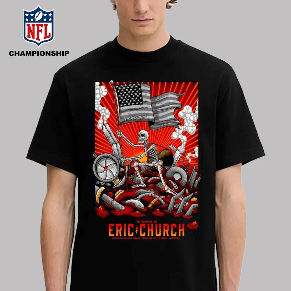 Eric Church At The Anthem In Washington, DC On Jan 23, 2026 Poster Shirt