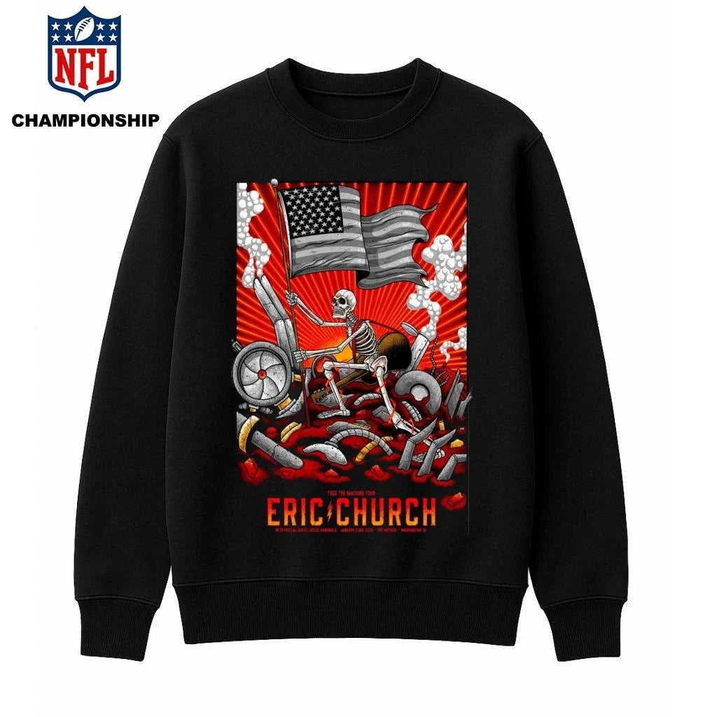 Eric Church At The Anthem In Washington, DC On Jan 23, 2026 Poster Shirt