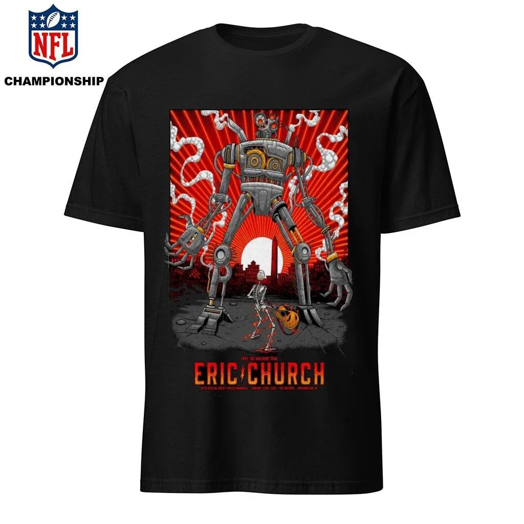 Eric Church Washington Jan 22 2026 Poster Shirt