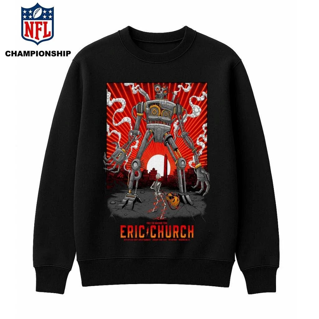 Eric Church Washington Jan 22 2026 Poster Shirt
