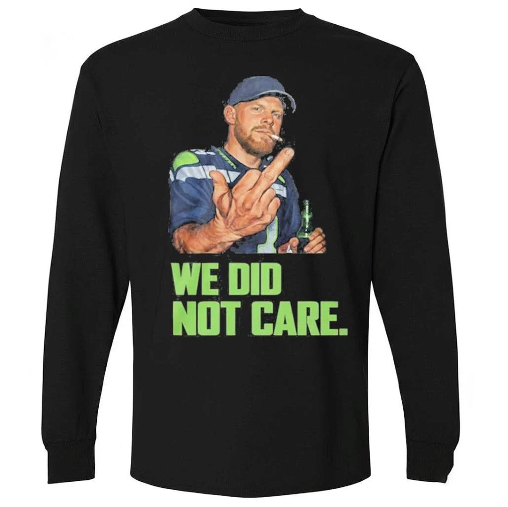 Ernest Jones Parade Sam Darnold Middle Finger We Did Not Care Shirt