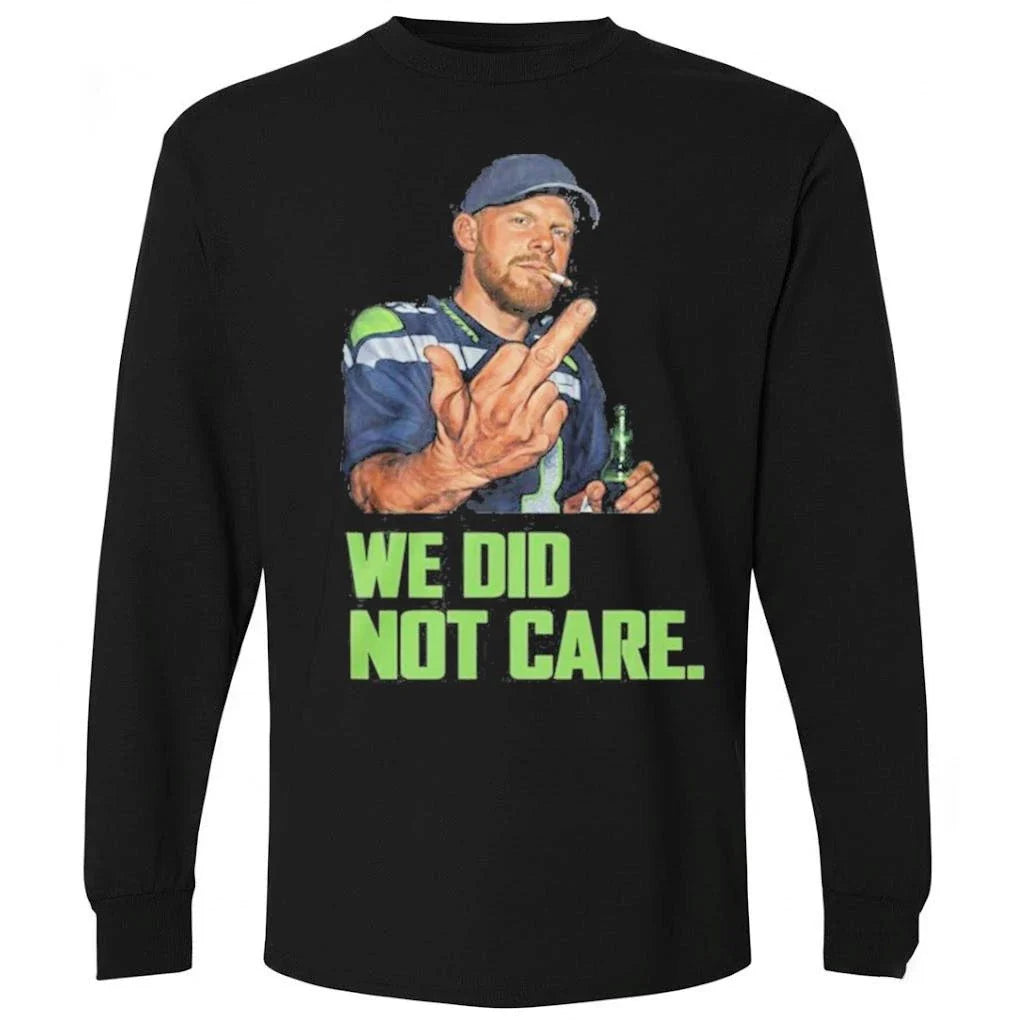 Ernest Jones Parade Sam Darnold Middle Finger We Did Not Care Shirt