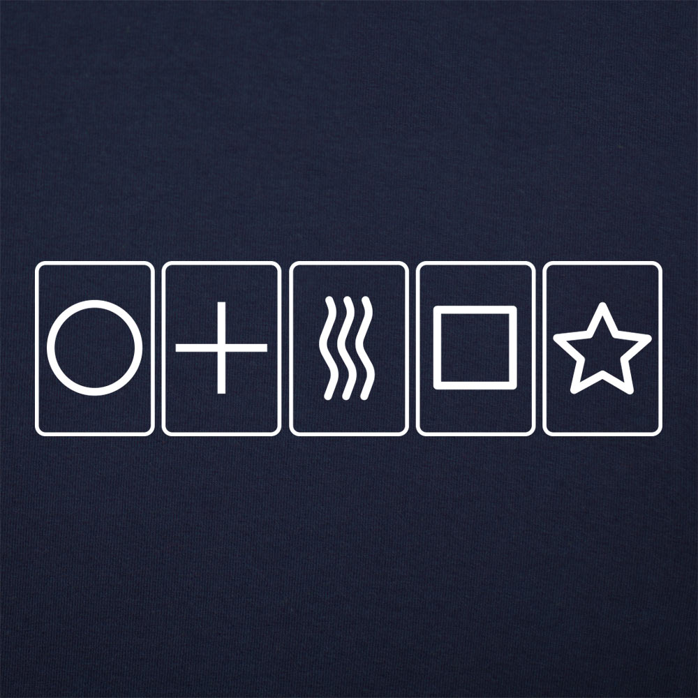 ESP Cards Zener Psychic Test Symbols