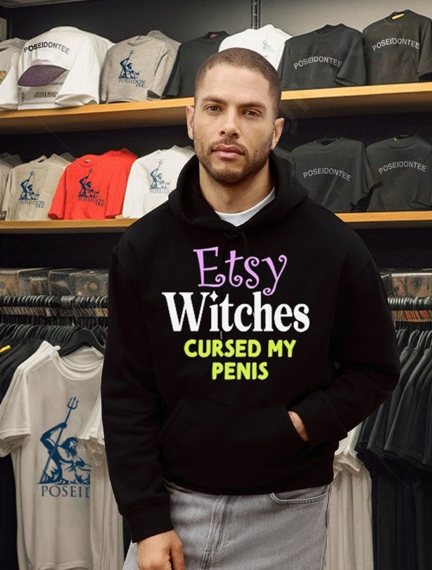Etsy Witches Cursed My Penis T-shirt
