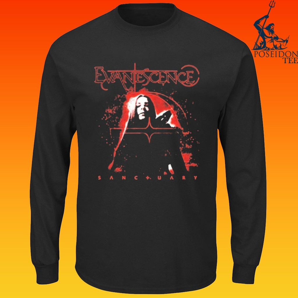 Evanescence Hi Contrast Red Sanctuary T-shirt