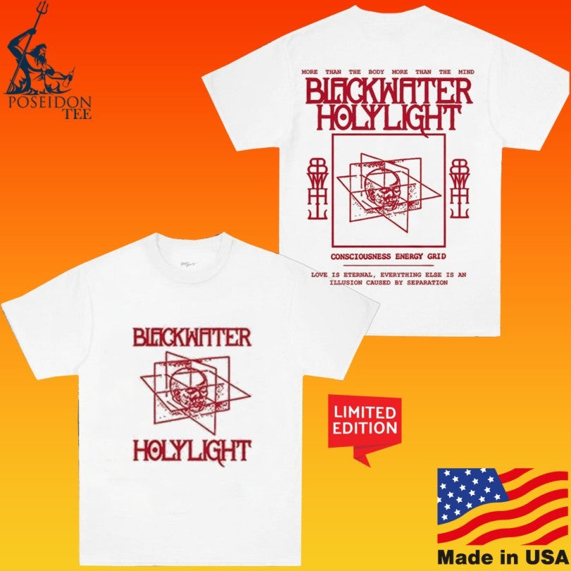 Evil Greed Angel Blackwater Holylight Consciousness Grid T-shirt